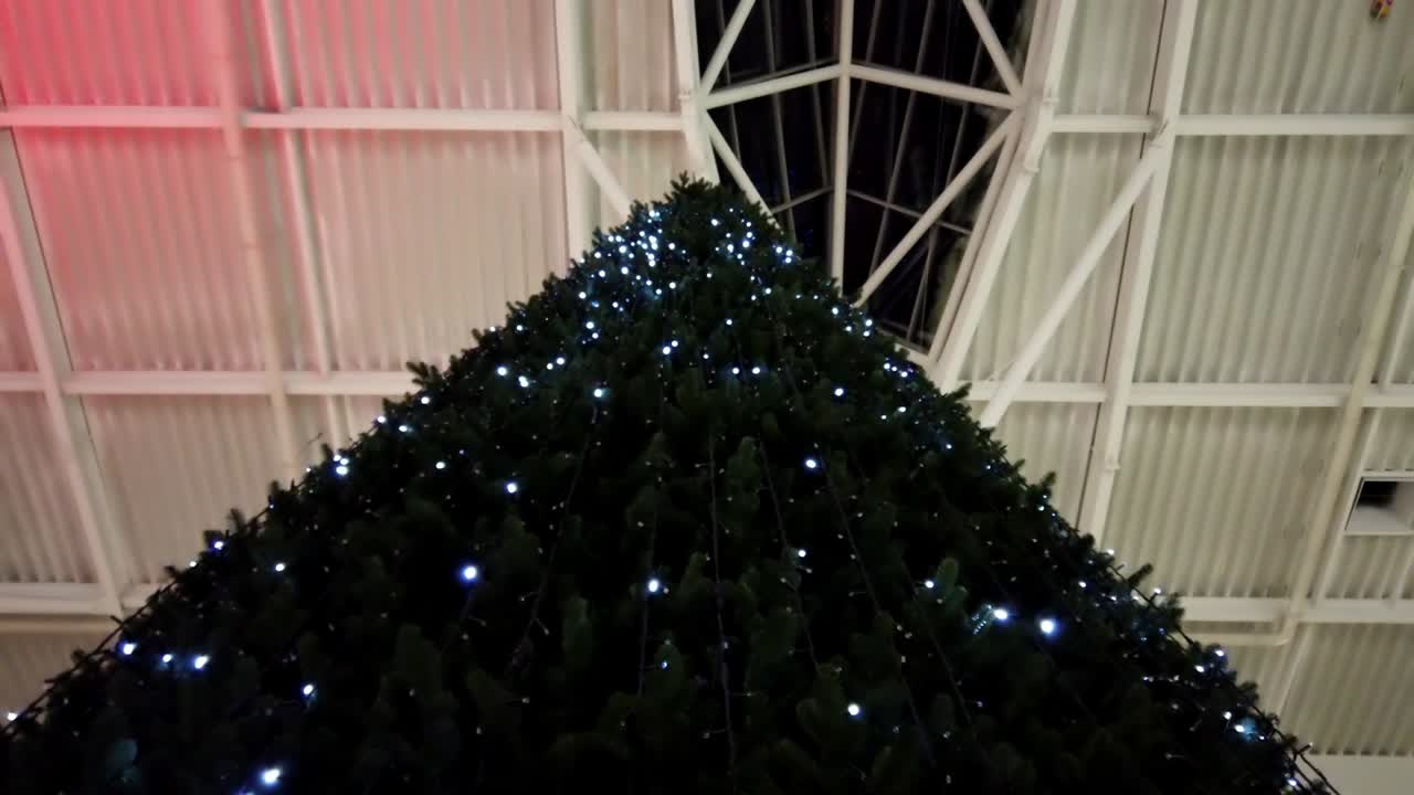 Juletræ i indkøbscentret