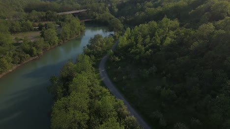 Toma-De-Drone-De-Un-Arroyo-De-12-Millas-En-St.