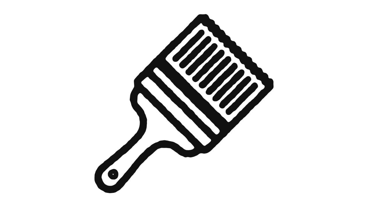 집 리노베이션 아이콘 애니메이션 영상 및 알파 채널