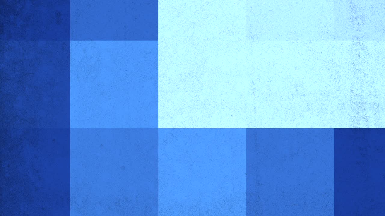 A simple blue and white checkerboard pattern, created by alternating squares of blue and white, adding visual interest with the classic design