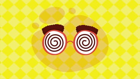 funny spiral glasses