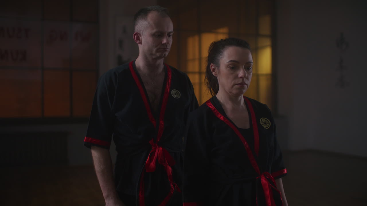 Kung Fu Training Session