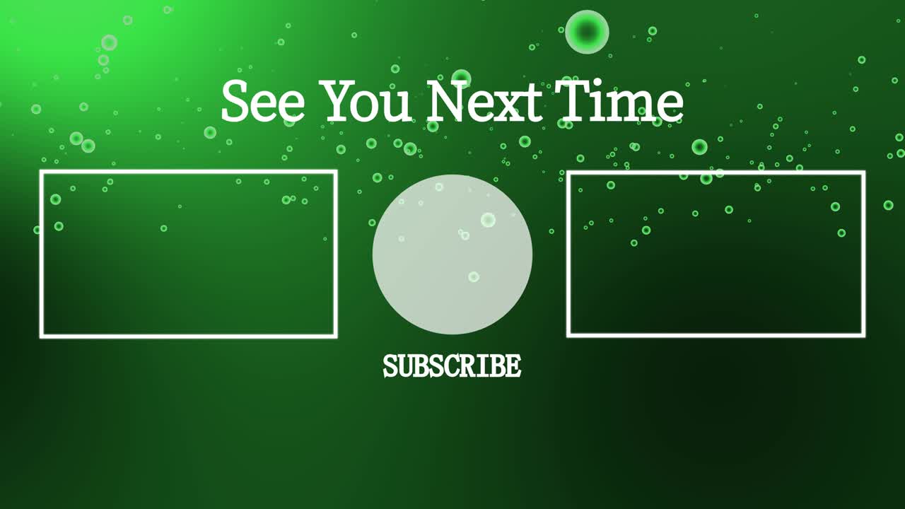 분류 거품 입자 끝 카드 모션 그래픽