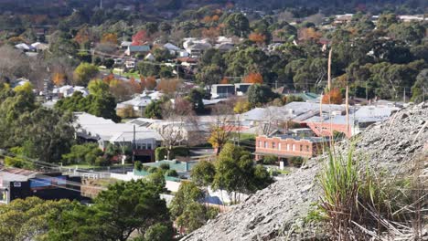 vista panorámica de los edificios históricos y la naturaleza de ballarat
