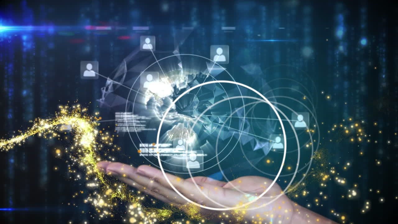 전 세계를 넘겨주는 애니메이션과 데이터 처리