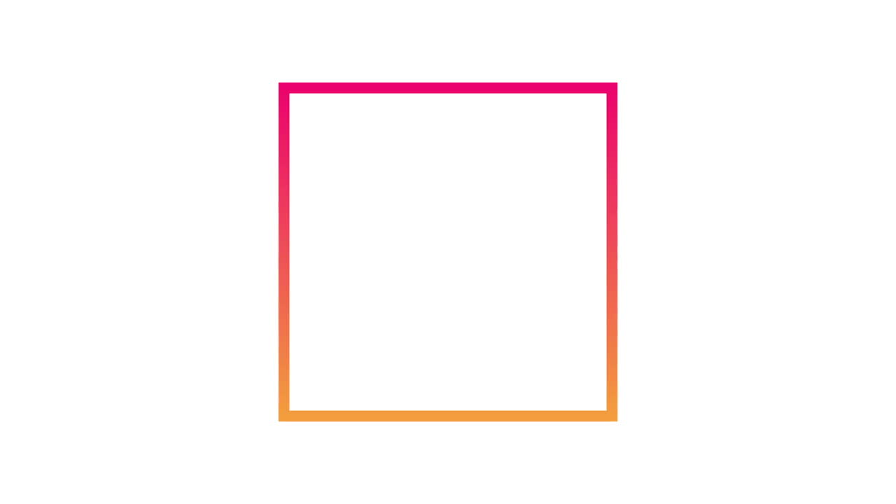 video generado digitalmente de la línea cuadrada 4k