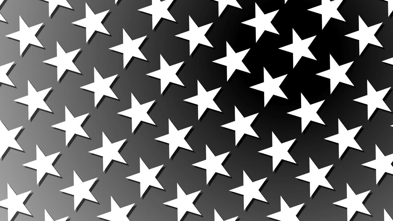 Stars spinning motion background loop, modern style with room for text and graphics