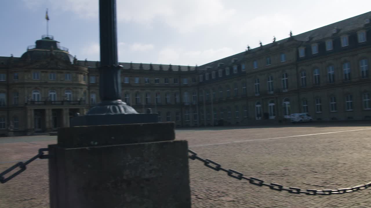 amplio centro a la izquierda tiro panorámico neues schloss