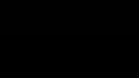 fireworks animation with golden sparks exploding against black background
