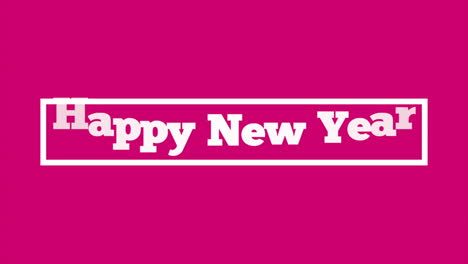 Modernes-Frohes-Neues-Jahr-Im-Rahmen-Auf-Rosa-Farbverlauf