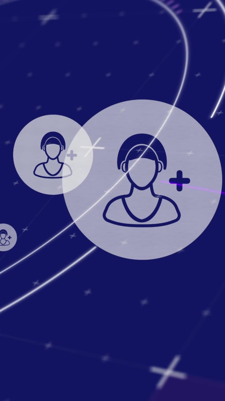 Animazione di icone multimediali su scansione a mirino