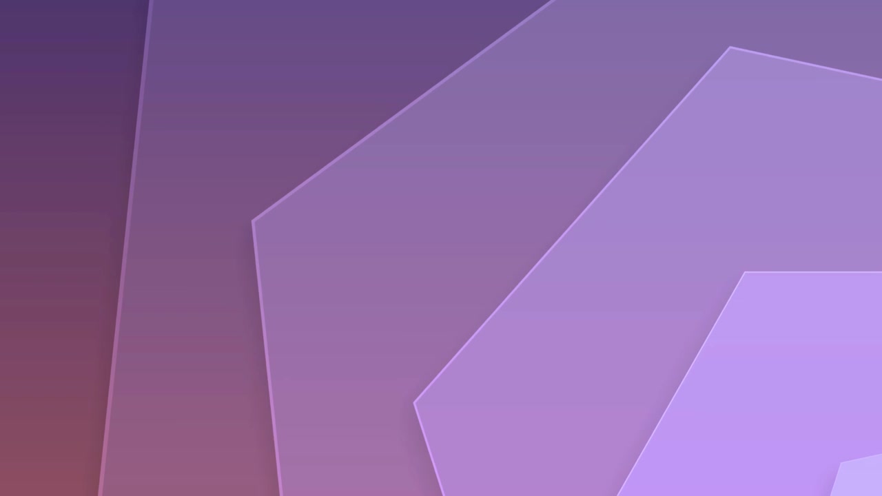 Seamless Loop of Abstract Geometric Purple Gradient Background