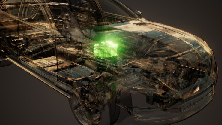 Car Battery Visible in Car