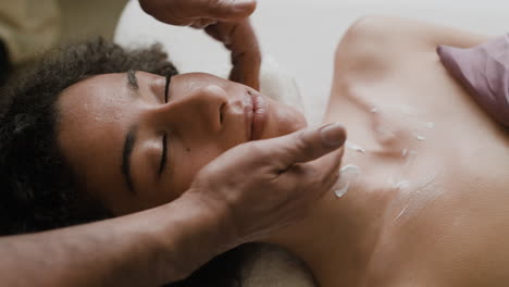 facial massage for relaxation and skin care