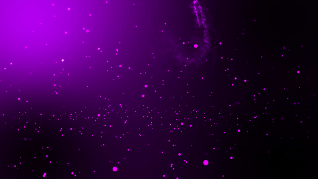 luz que se mueve en el efecto de partículas de fondo de color