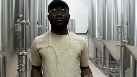 man working in a factory