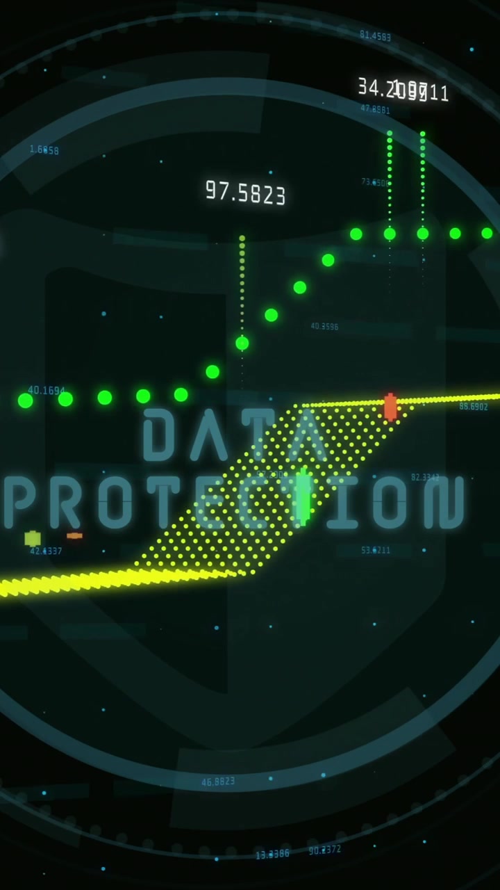 Animation of scope scanning and financial data processing