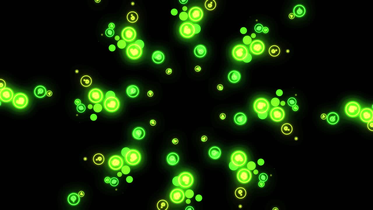 patrón verde brillante abstracto