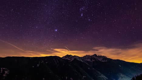 4k timelapse mountain zoom bolzano the alps south tyrol