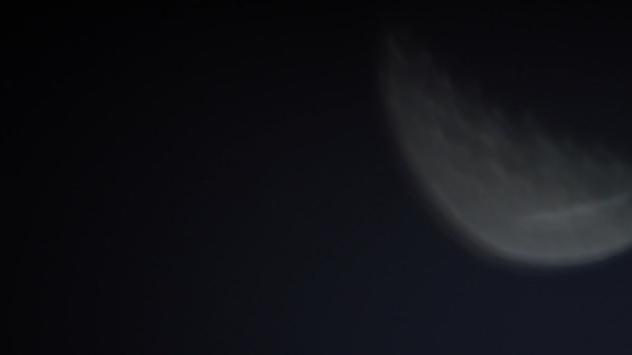 Abstract Light Leaks and Lens Flares with Moon