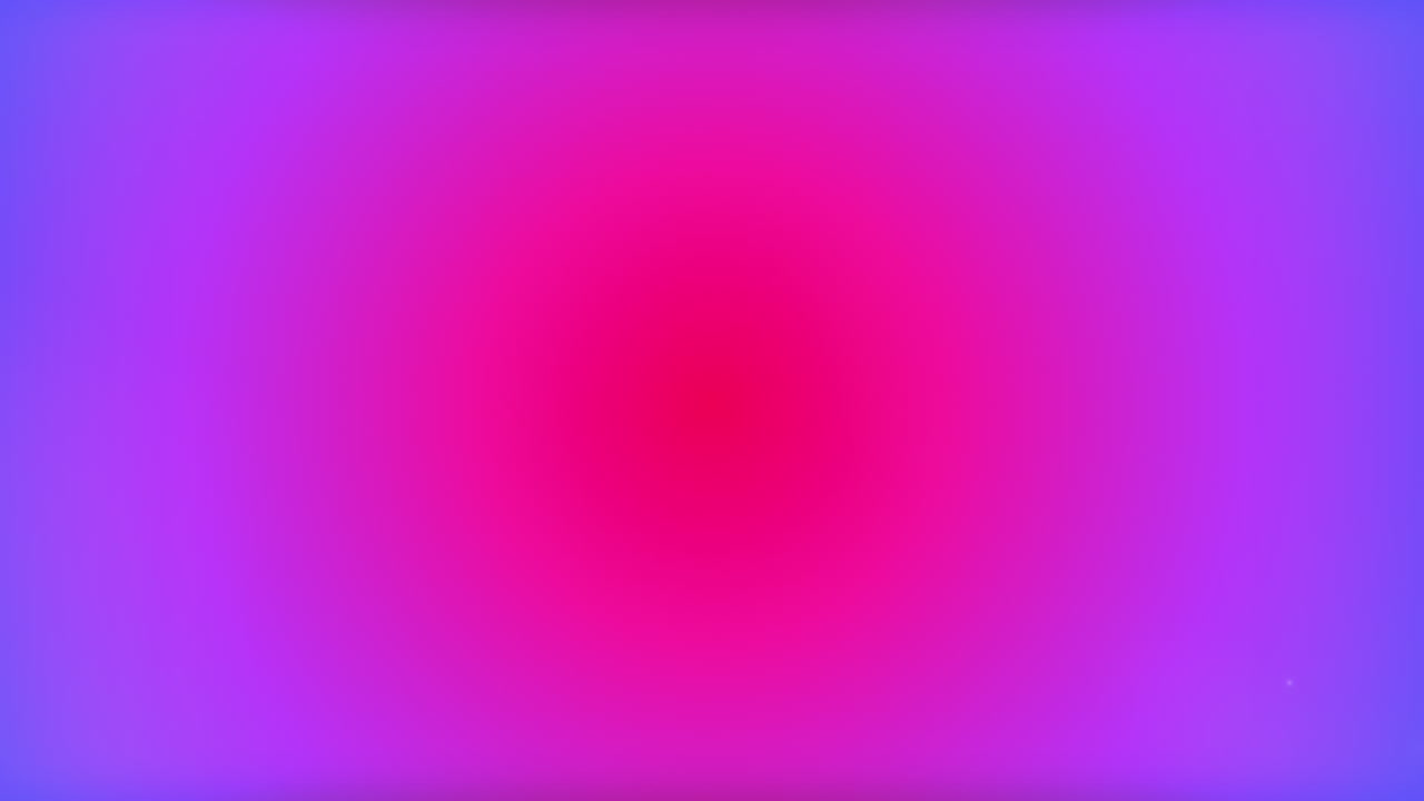 animación de formas hipnóticas y coloridas