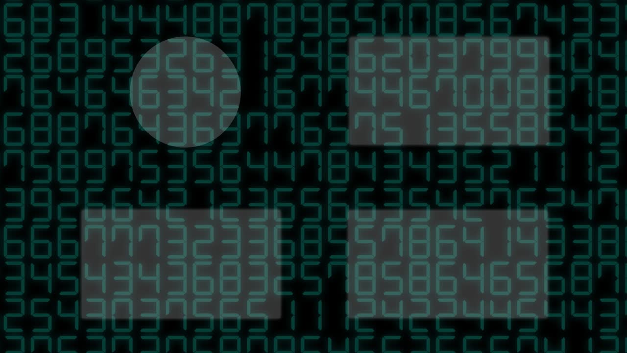 número aleatorio card de finalización pantalla de finalización gráficos de movimiento