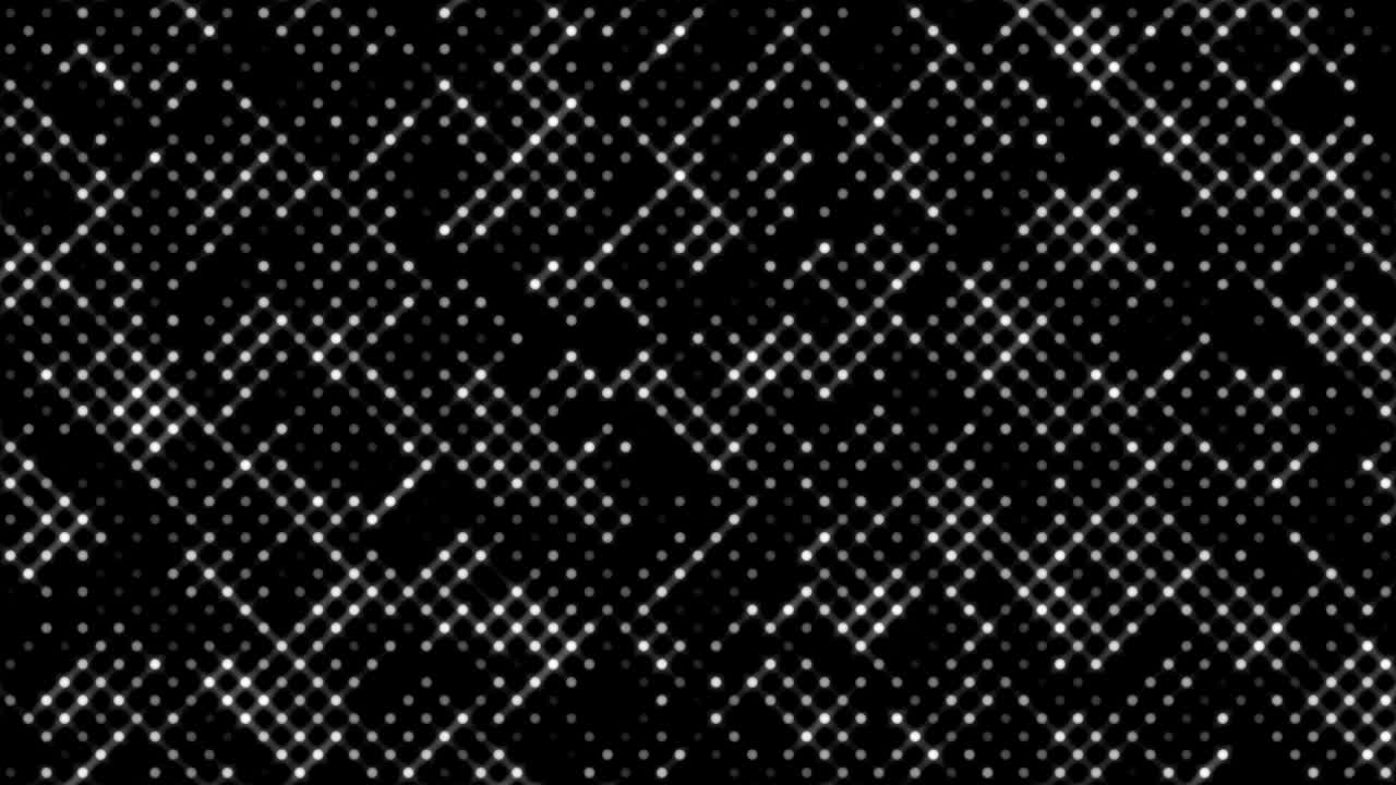 Bright flashing dots