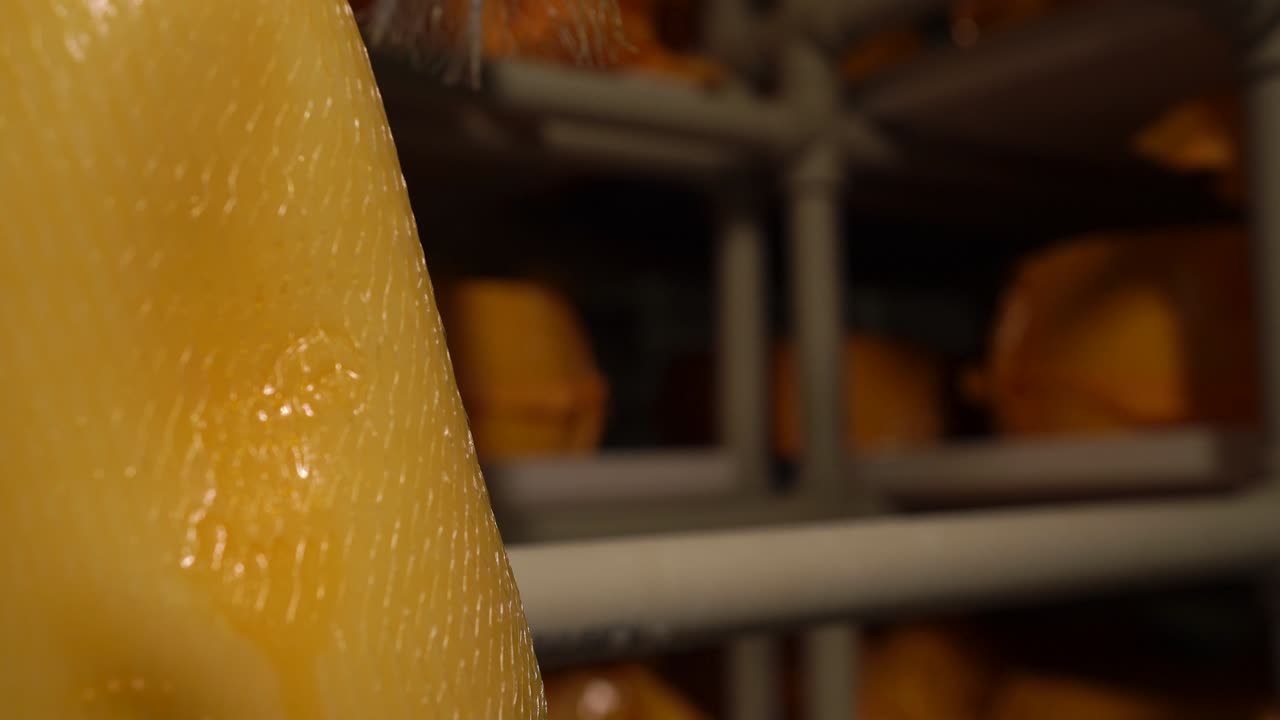 almacén, refrigerador para el almacenamiento de productos de queso terminados en tiendas