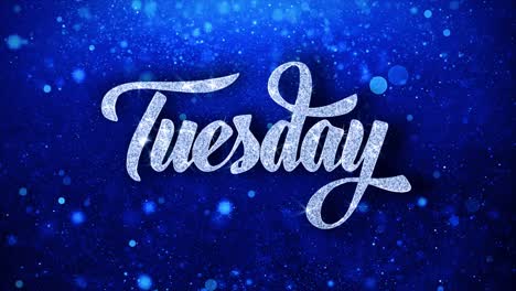 tuesday sparkle background