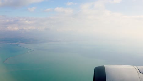 la vista aerea en japon