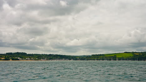 boat tour on fal river in cornwall, united kingdom, discovering the nearby towns in the region