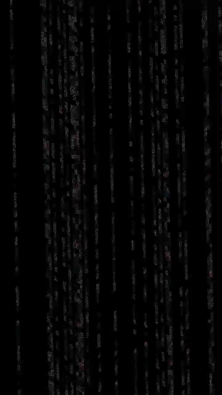 Abstract Digital Glitch Effect with Vertical Lines