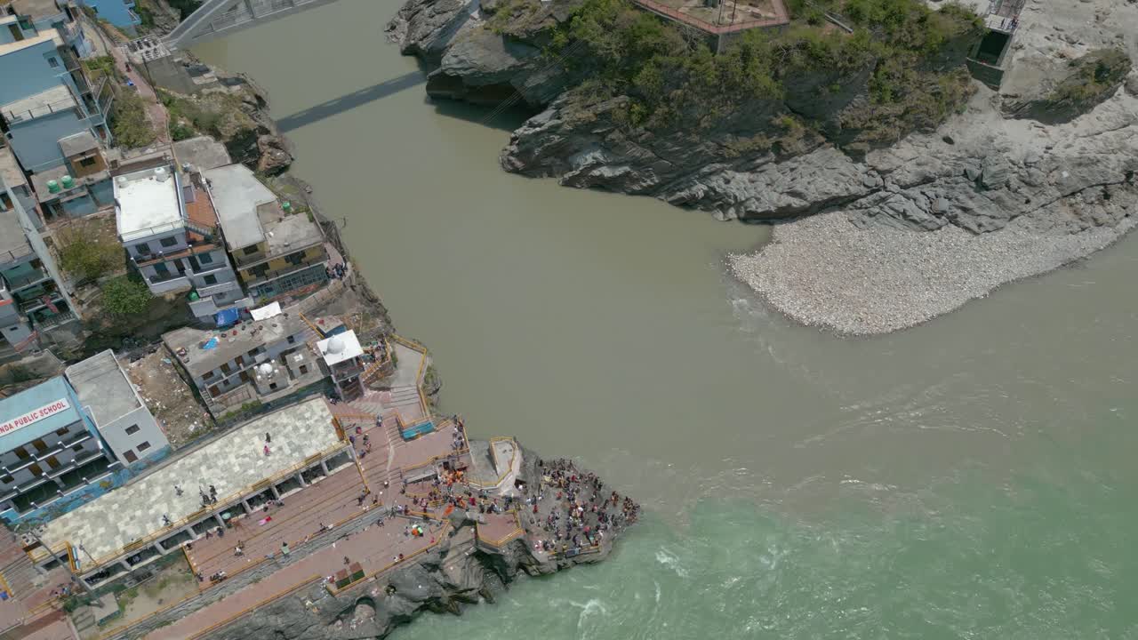 Devprayag is a town and a nagar panchayat, near New Tehri city in Tehri Garhwal District in the state of Uttarakhand, India,