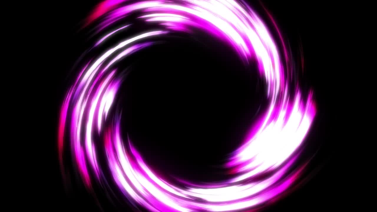 Efecto de bola de energía rosa