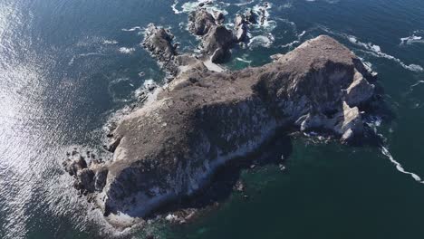 aerial perspective unveils serene cacaluta bay in huatulco national park oaxaca