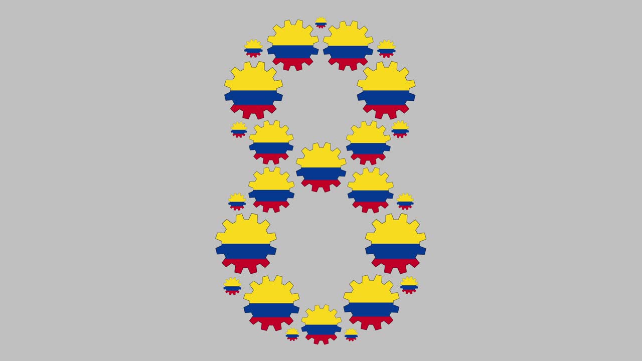 колумбийский номер восемь