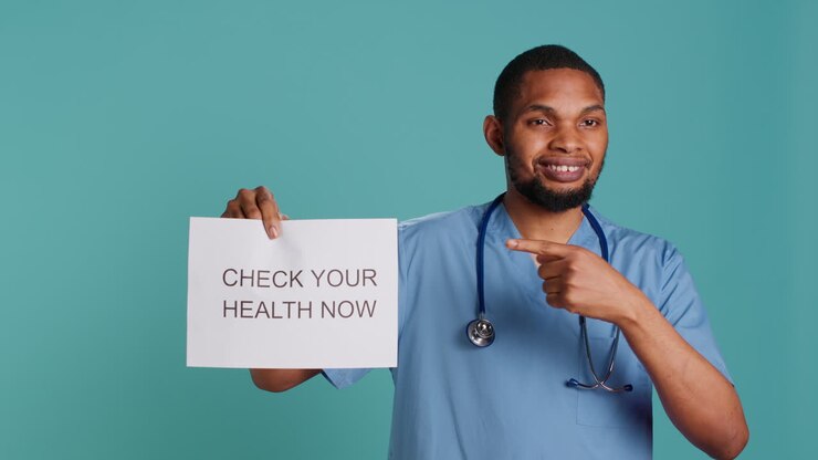 Healthcare worker talks about importance of preventive healthcare