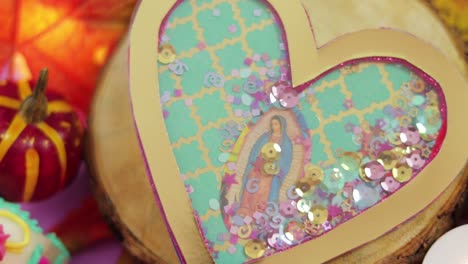 dia de muertos. virgen de guadalupe