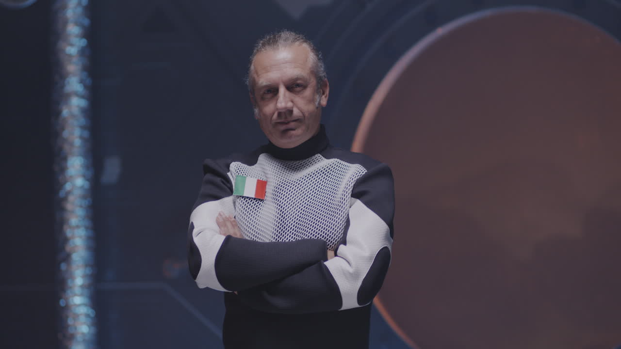 Italian Astronaut Portrait