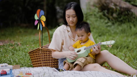 Mother-and-son-at-the-park