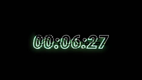 countdown timer displays