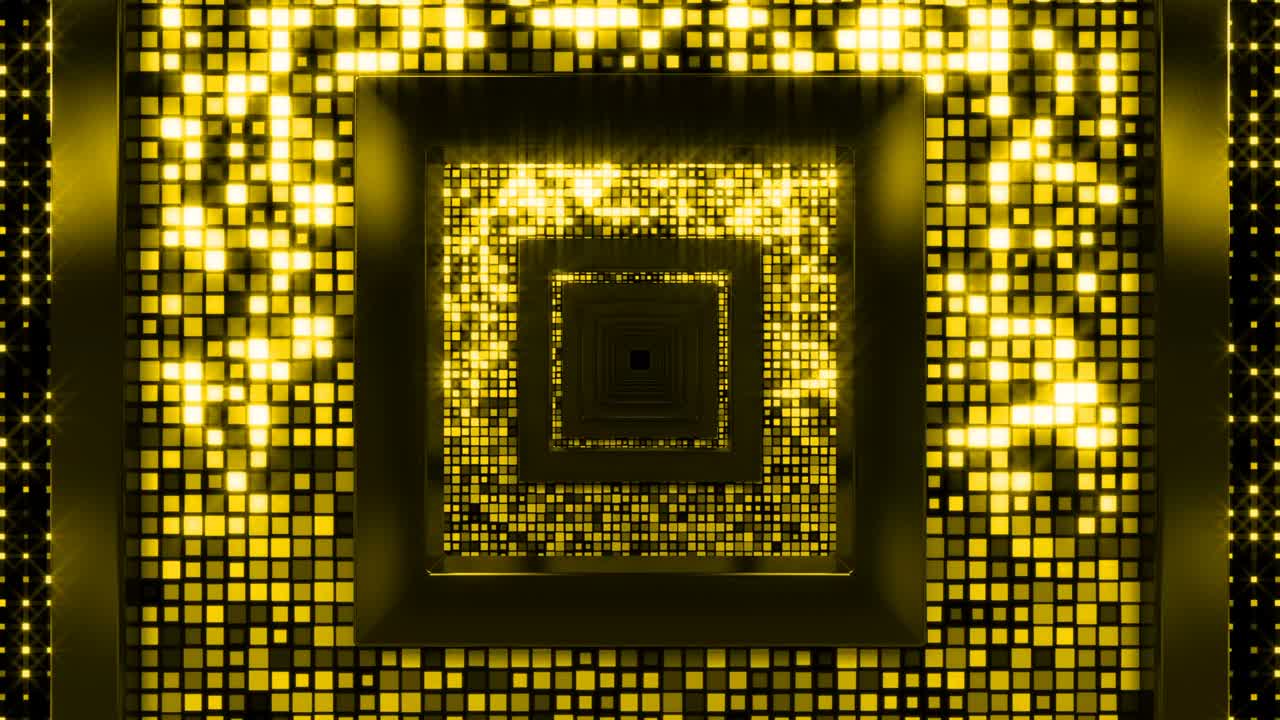 bucle de pasillo de fondo brillante