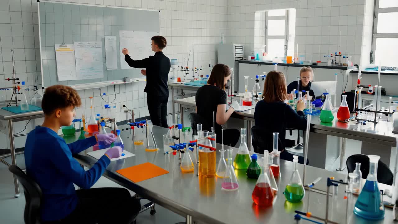 高校化学の授業