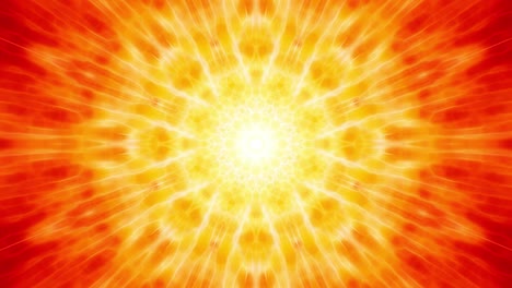 symmetrical burning solar energy burst background