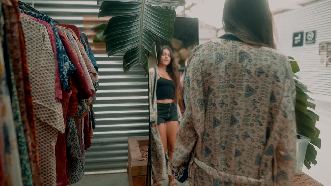 Fashionable Woman Posing Outdoors