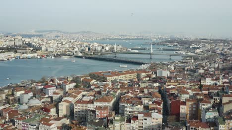 aerial view of istanbul