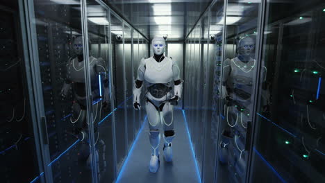 robots in a data center