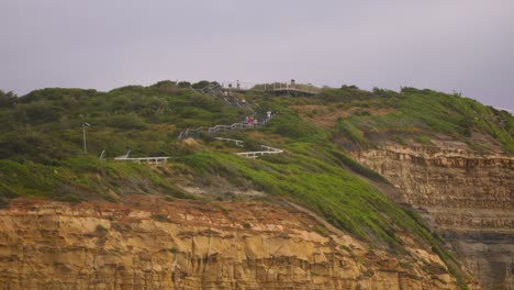 Paseo-Conmemorativo-De-Newcastle,-Nueva-Gales-Del-Sur,-Australia