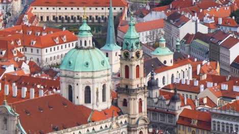 church of saint nicholas in the lesser town of prague