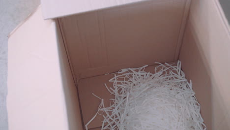 a box that is filled with elastics for face masks